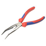 Knipex 26 22 200 SB Bent Snipe Nose Side Cutting Pliers Multi-Comp Grip 200mm