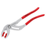 Knipex 81 13 250 SB Plastic Pipe Grip Pliers Plastic Jaws Chrome 250mm- 75mm Cap