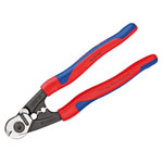 Knipex 95 62 190 SB Wire Rope/Bowden Cable Cutters Multi-Comp Grip 190mm