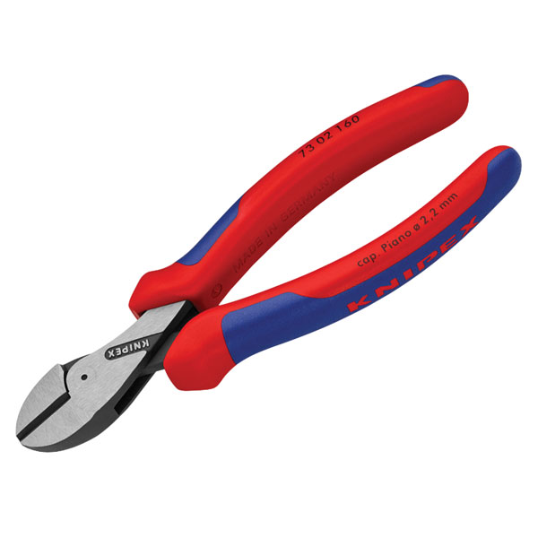 Knipex 73 02 160 SB X-Cut Compact Diagonal Cutters Multi-Comp Grip...
