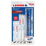 LENOX 121439KPE General-Purpose Reciprocating Saw Blade Kit, 9 Piece