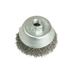Lessmann 423.164 Cup Brush 75mm M10, 0.35 Steel Wire
