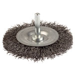 Lessmann 410.133.07 DIY Wheel Brush 75 x 10mm, 0.30 Steel Wire