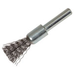 Lessmann 451.161 End Brush with Shank 12 x 20mm, 0.30 Steel Wire