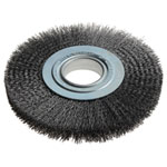 Lessmann 365.172 Wheel Brush D200mm x W24-27 x 50 Bore Set 3 Steel Wire 0.30