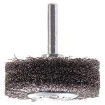 Lessmann 415.164 Wire Wheel Brush with Shank 50 x 20mm, 0.30 Steel Wire