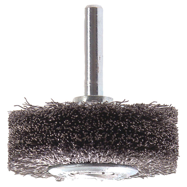 Lessmann 417.163 Wire Wheel Brush with Shank 70 x 13mm, 0.30 Steel...