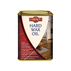 Liberon 104466 Hard Wax Oil Clear Matt 1 litre