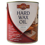 Liberon 104469 Hard Wax Oil Clear Satin 2.5 litre