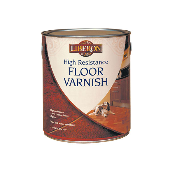 Liberon 024554 High Resistance Floor Varnish Clear Matt 2.5 litre