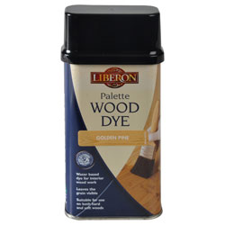 Liberon 014332 Palette Wood Dye Golden Pine 250ml