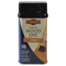 Liberon 014334 Palette Wood Dye Walnut 250ml