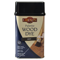 Liberon 014348 Palette Wood Dye Ebony 500ml