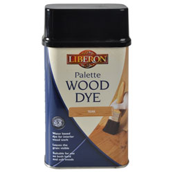 Liberon 014374 Palette Wood Dye Teak 500ml