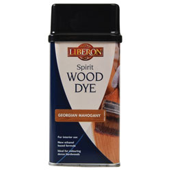 Liberon 014433 Spirit Wood Dye Georgian Mahogany 250ml