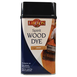 Liberon 014440 Spirit Wood Dye Walnut 1 litre