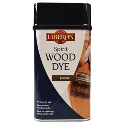 Liberon 014444 Spirit Wood Dye Dark Oak 1 litre