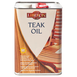 Liberon 014635 Teak Oil with UV Filters 5 litre