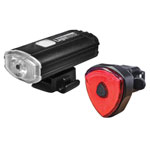 Lighthouse HL-BK4091 & 4902 Elite Rechargeable LED Bike Light Set
