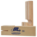 Marshalltown M86 86 Hardwood Line Blocks (Pack 2)