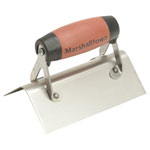 Marshalltown M68SSD Stainless Steel Ext Corner Trowel Rounded DuraSoft® Handle