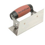 Marshalltown M65SSD Stainless Steel Internal Corner Trowel Square DuraSoft Hndle