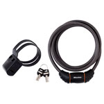 Master Lock 8130EURDPRO Black Braided Steel Keyed Cable 1.8m x 10mm