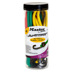 Master Lock 3040EURDAT Bungee Jar 6 Pieces