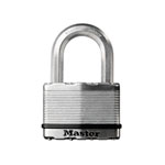 Master Lock M5EURD Excell™ Laminated Steel 50mm Padlock 4-Pin - 25mm Shackle