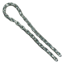 Master Lock 8011EURD 8011E Hardened Steel Chain 1m x 6mm