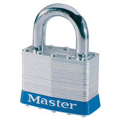 NEW CASE (6) MASTER LOCK 5KA A389 #5 KEYED ALIKE STEEL 4 PIN PAD LOCKS