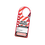 Master Lock 427 Snap-on Hasp Lockout Labelled