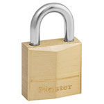 Master Lock 120EURD Solid Brass 20mm Padlock 3-Pin