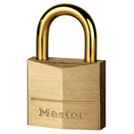 Master Lock 635EURD Solid Brass 35mm Padlock with Brass Plated Shackle
