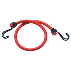 Master Lock 3020EURDAT Twin Wire Bungee Cord 60cm Red 2 Piece