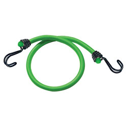 Master Lock 3021EURDAT Twin Wire Bungee Cord 80cm Green 2 Piece