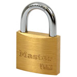 Master Lock 4140KA-2341 V Line Brass 40mm Padlock - Keyed Alike 2341