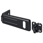 Master Lock 704EURDBLK Wrought Steel Hasp Matt Black 115mm