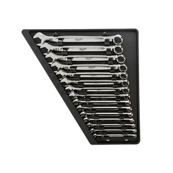 Milwaukee 4932464258 MAX BITE™ Combination Spanner Set, 15 Piece