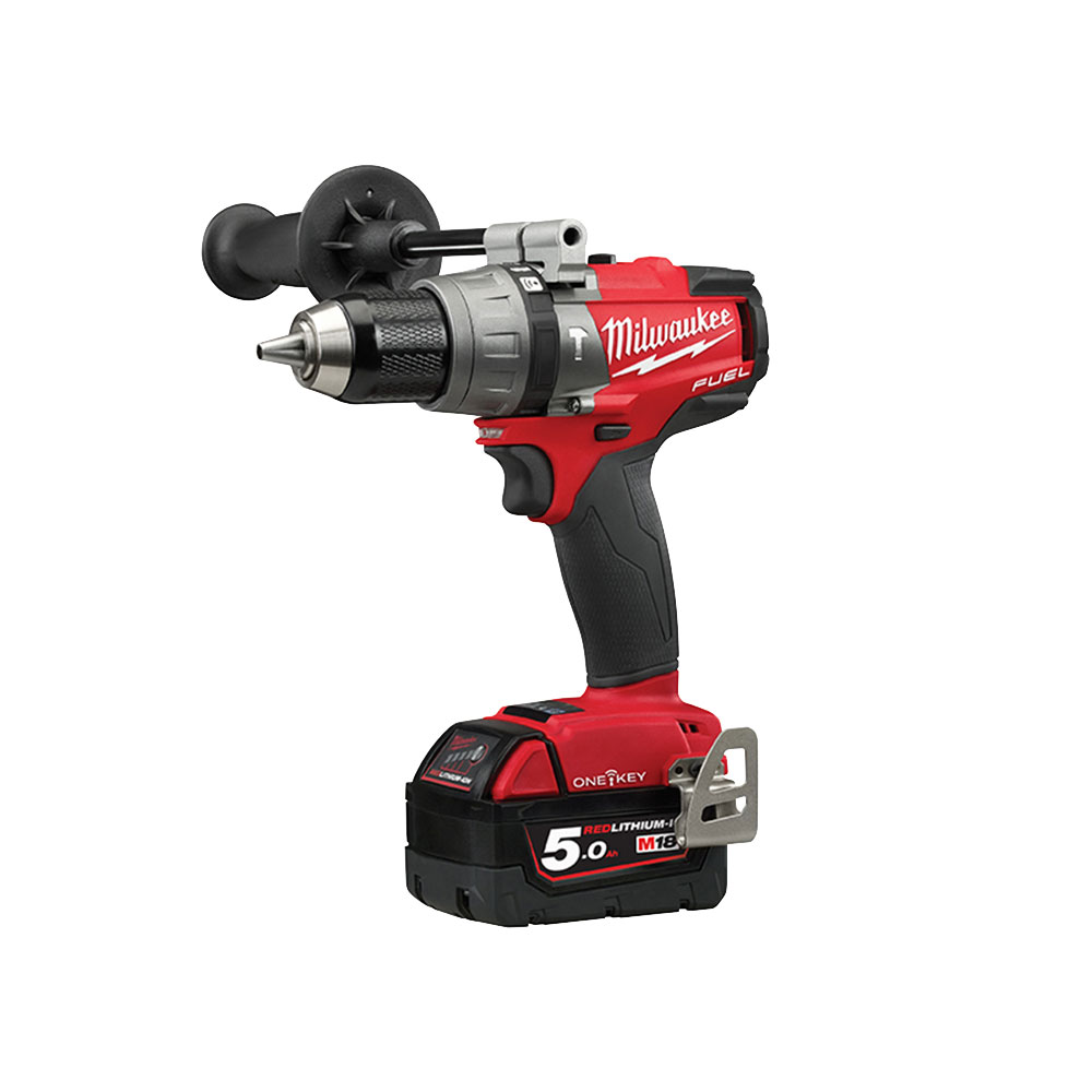 Milwaukee 4933464528 M18 ONEPD2 FUEL™ ONEKEY™ Combi Drill 18V 2 x 5.0Ah Liion Rapid Electronics