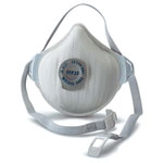 Moldex 340501 AIR Plus FFP3 R D Valved Reusable Mask (Pack of 5)
