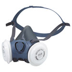 Moldex 703201 Series 7000 Half Mask (Medium) 2 x P3 R Filters