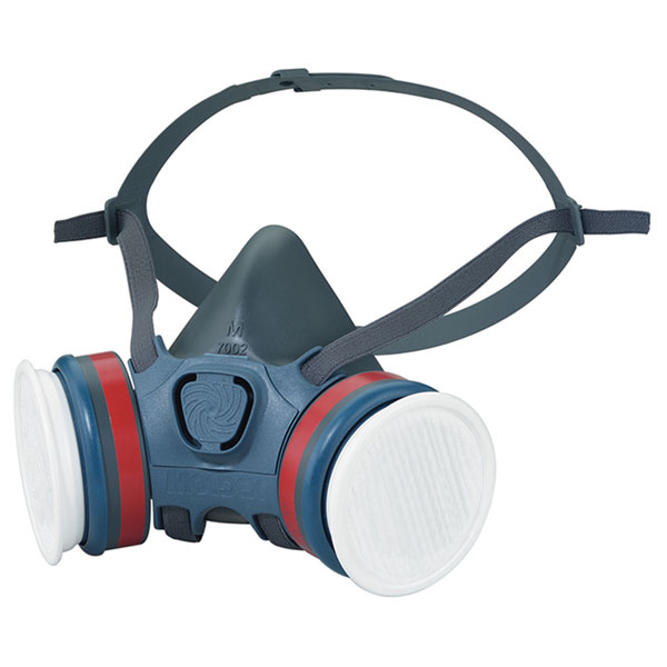 Moldex 723202 Series 7000 Half Mask (Medium) 2 x A2P3 R Filters + ...