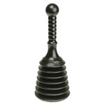 Monument 1460Y One Piece Handy Plunger Black 100mm (4in)