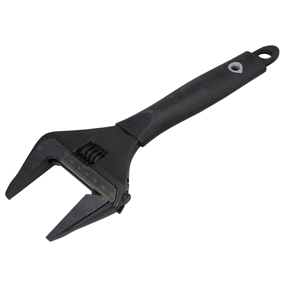 Monument 3144c Wide Jaw Adjustable Wrench 300mm 12in Rapid Online