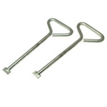 Monument MLK06 Manhole Lifting Keys (Pack of 2) 150mm (6in)