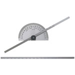 Moore & Wright 44 Protractor Type Depth Gauge Metric/Imperial 0-6in