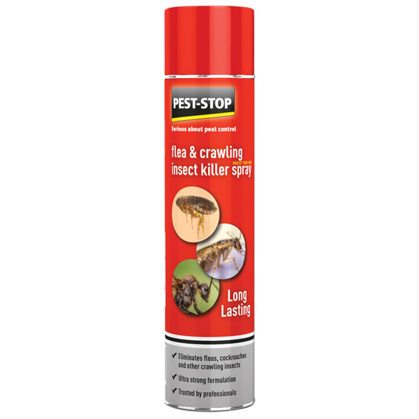 Pest-Stop PSFCIK Flea & Crawling Insect Killer Spray 300ml