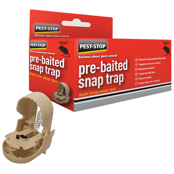Pest-Stop PSSTMB Snap Mouse Trap (Single Blister)