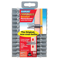 Plasplugs SCF552CC SCF 552 ORIGINALS™ Plasterboard Fixings (50)